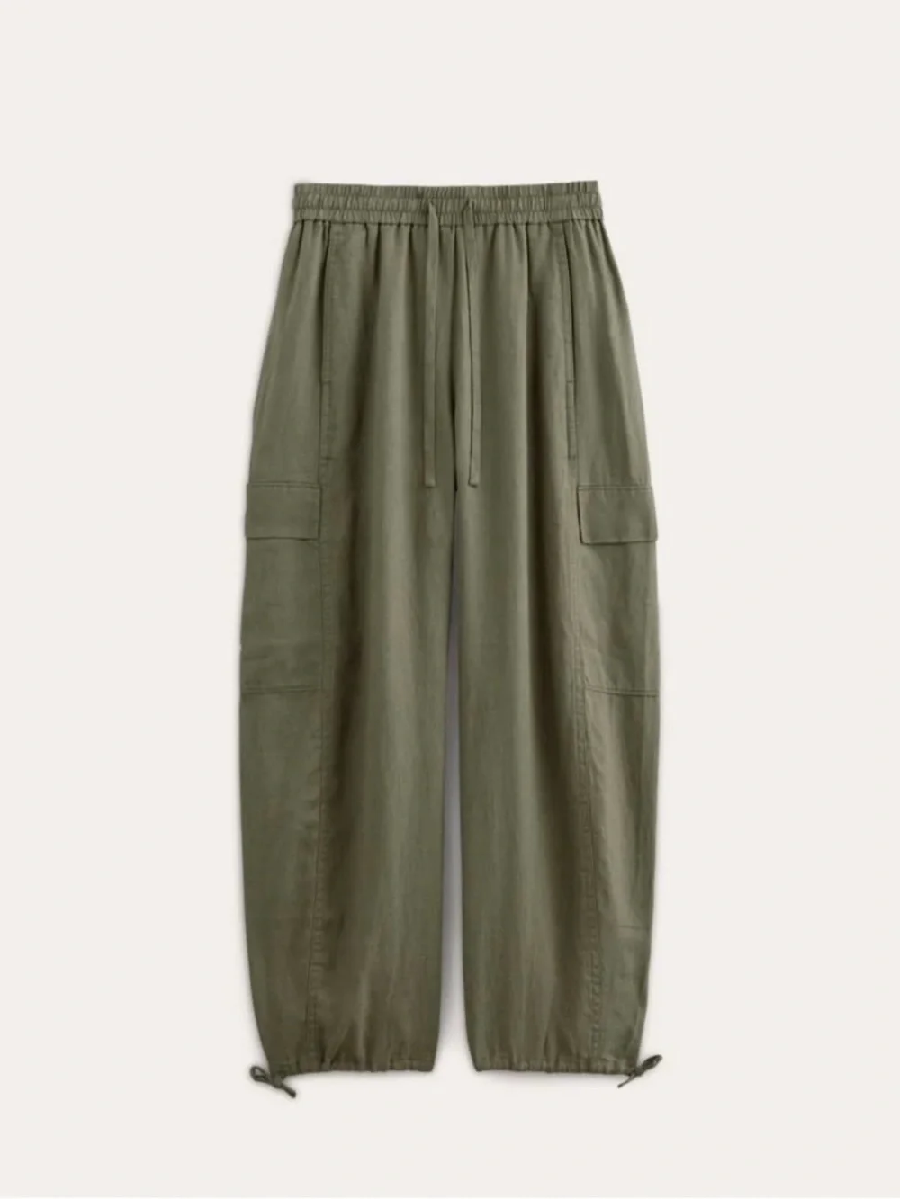 Everlane THE CARGO CURVE PANT IN LINEN